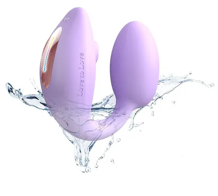 Stimulator klitorisa i G zone sa daljinskim upravljačem za par Love To Love VONDERLOVER-Viva Mauve