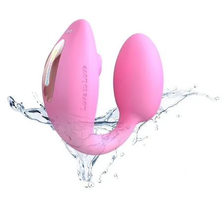 Stimulator klitorisa i zone G sa daljinskim upravljačem za par Love To Love VONDERLOVER-Pink Passion