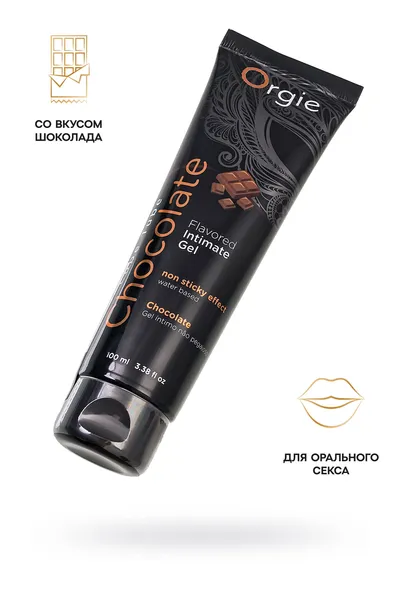 Orgie Lube Tube Chocolate jestivi intimni gel, 100 ml