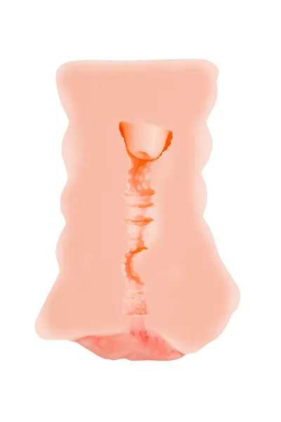 Masturbator samolepljiv Juicy Pussy by TOYFA Wet Kat, TPE, telesni, 15 cm