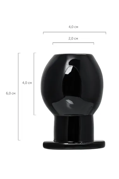 Analna čaura TOIFA Basic s, TPE, crna, 6 cm