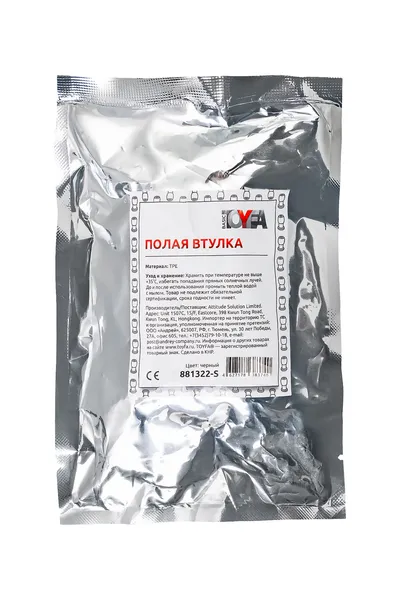 Analna čaura TOIFA Basic s, TPE, crna, 6 cm