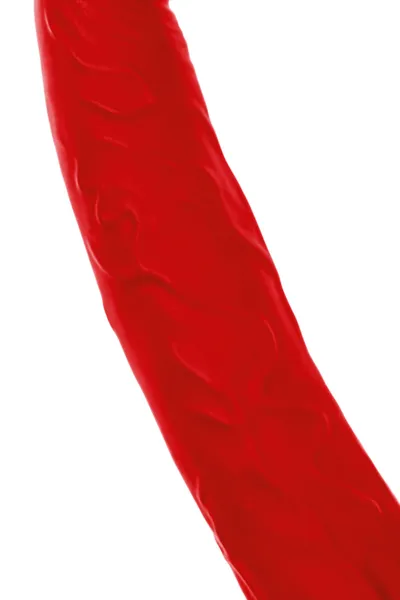 Mlaznica na penis za dvostruke penetracije Black Red by TOYFA , silikonski, crvena, 16,5 cm
