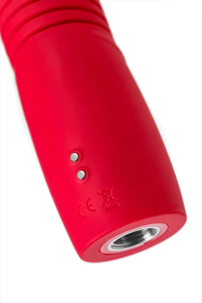 Graviti lovense TPE pulsator, crvena, silikon, 25,9 cm