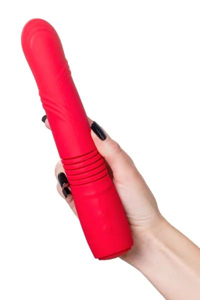 Graviti lovense TPE pulsator, crvena, silikon, 25,9 cm
