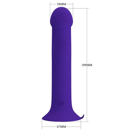 Nerealni dildo sa vibracijom i pulsiranjem Pretti Love