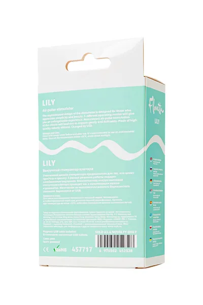 Flovetta Lili vakuumski stimulator, silikon, roze, 13 cm