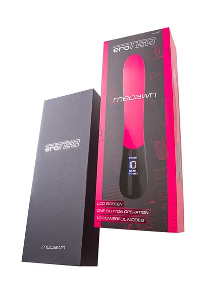 Erotek Mecavn Vibrator, silikon, roze, 20,5 cm