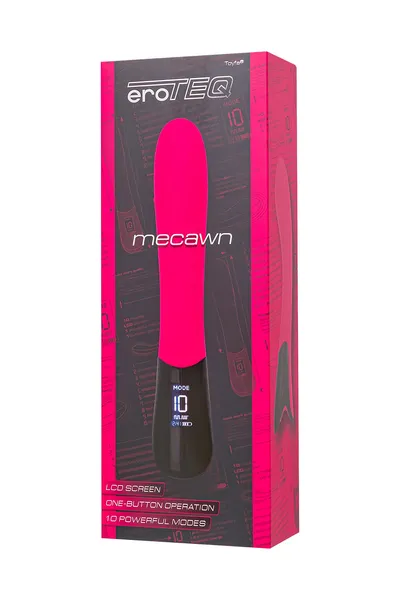Erotek Mecavn Vibrator, silikon, roze, 20,5 cm
