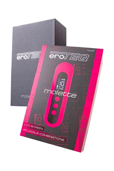 Erotek Molette vakuumski talasni stimulator, silikon, roze, 13 cm
