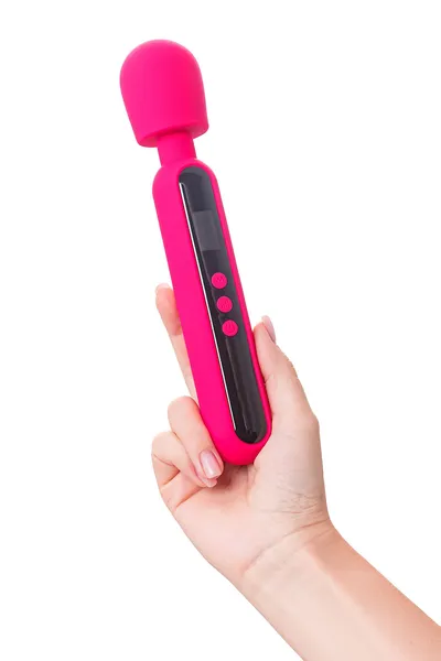 Erotek Mashr intimni masažer, silikon, roze, 23,5 cm