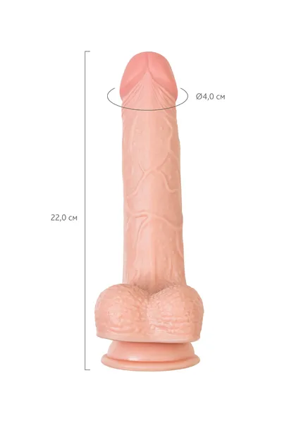 Realistični Dildo My Babe My Darling, TPE, telesni, 22 cm