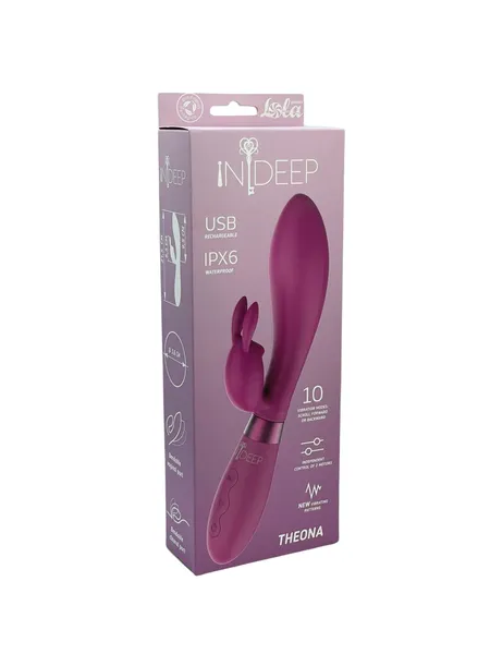Indeep Pro Theona magenta indeep punjivi vibrator