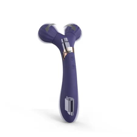 Vibracioni masažer u paru Love to Love FIREBALL MIDNIGHT INDIGO