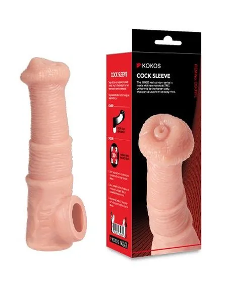 Telesni fantazijski dodatak za penis Cock Sleeve Size M