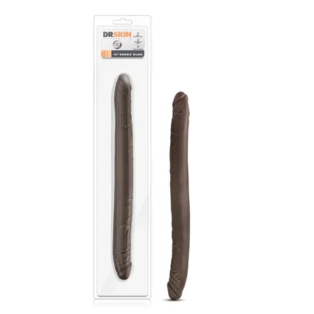 Braon dvostrani Dildo Chocolate 16-Inch Long Dildo 41,5 cm.
