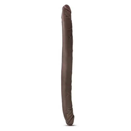 Braon dvostrani Dildo Chocolate 16-Inch Long Dildo 41,5 cm.