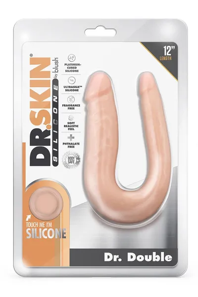 Telesni Analno-vaginalni Dildo dr. Double-31,8 cm.