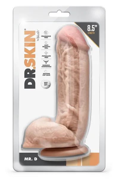 Telesni Dildo mr. D - 22 cm.