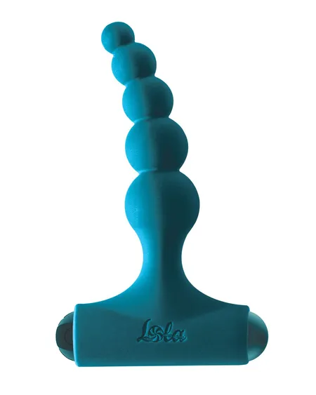 Tirkizni Analni čep sa punjivom vibracionom pulom Splendor 2.0-12.1 cm.