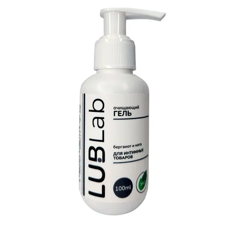 Lublab 100ml eko-gel za čišćenje intimnih igračaka bergamot i nana