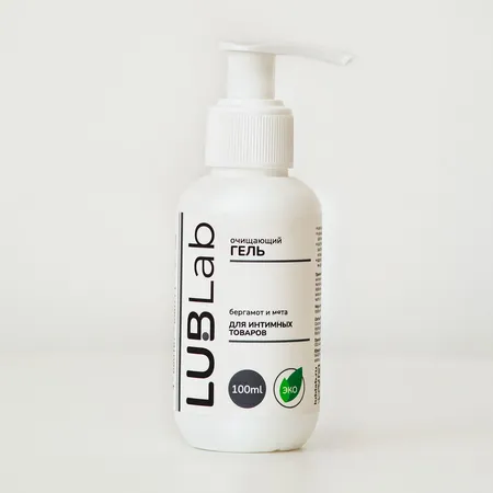 Lublab 100ml eko-gel za čišćenje intimnih igračaka bergamot i nana