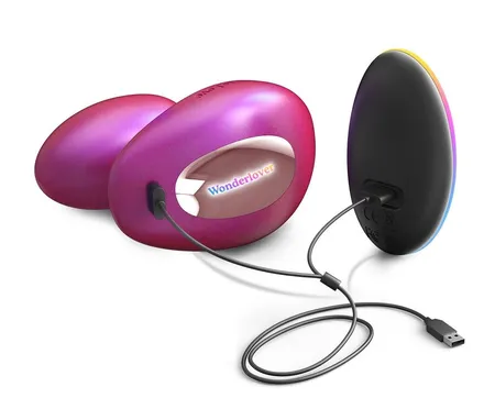 Stimulator klitorisa i zone G sa daljinskim upravljačem za par Love To Love VONDERLOVER-Iridescent Berri