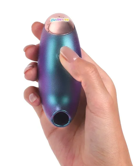 Stimulator vakuumskog talasa Love To Love Believer-Iridescent Turkuoise