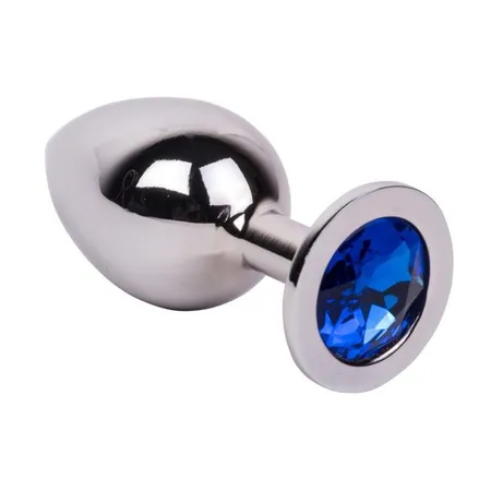 Veliki čelični plugin sa kristalom Blue Space