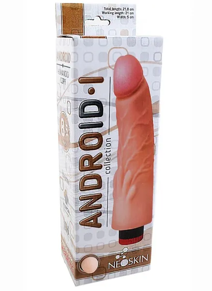 Vibrator realista Android Long cibercorse