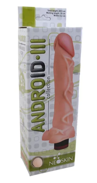 Vibrator realista Android Long cibercorse