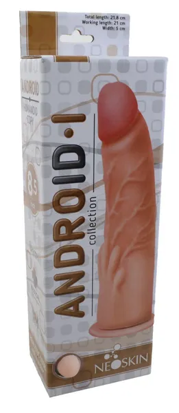 Dildo realista Android Long l 210 mm d 50 mm, cibercorse art. 550203