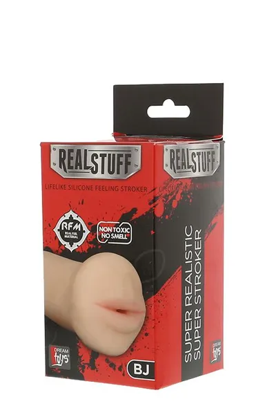 Nežni masturbator-rotik REALSTUFF 5INCH MASTURBATOR BJ