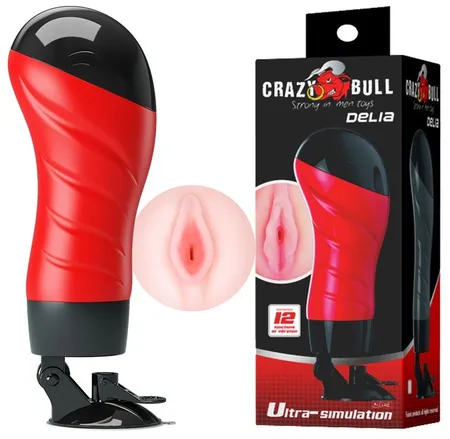 Mega masturbator sa vibracijom Delia BM-00900T46Z