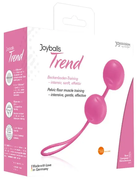 Nežno ružičaste joiballs trend vaginalne kuglice sa petljom