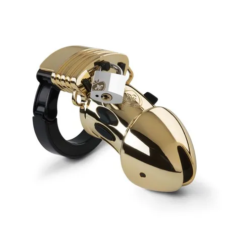 Mistim pubic Enemi No 1 - Gold Edition električni stimulator pojasa vernosti