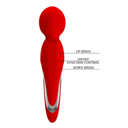 Pretti Love Fitzgerald crveni Vibrator
