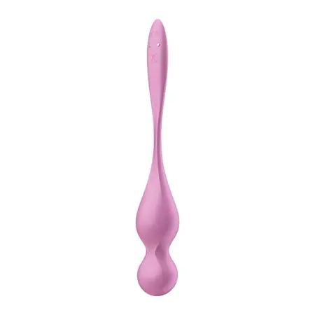 Vaginalne kuglice Satisfier Love Birds 1, roze