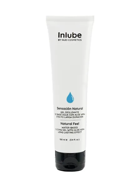 Интимный лубрикант с алоэ вера inlube natural feel .
