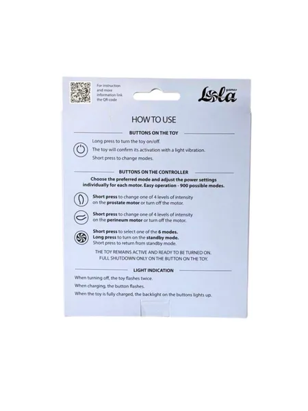 Masažer prostate sa dva motora Spice it Up P-Bliss 8022-03lola