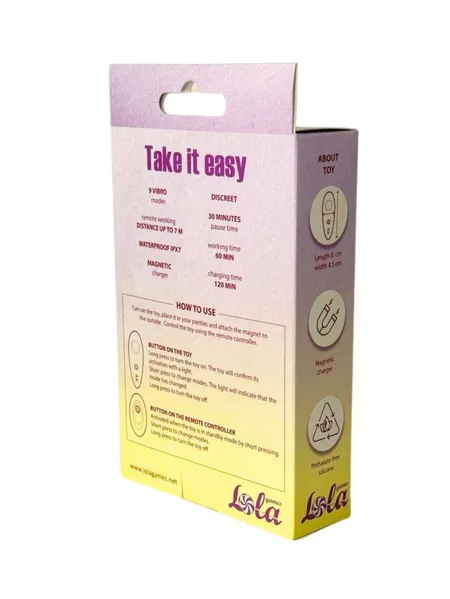 Punjivi vibrator u gaćice Take It Easi Joi