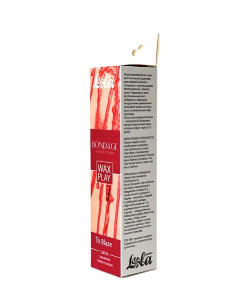 Sveća za wax play bondage to blaze