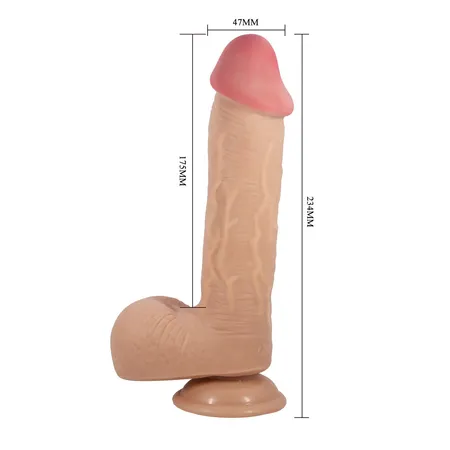 Dildo sa efektom klizne kože Pretti Love BV-008040LP