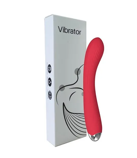 Flexibilni silikonski vibrator crveni sv r
