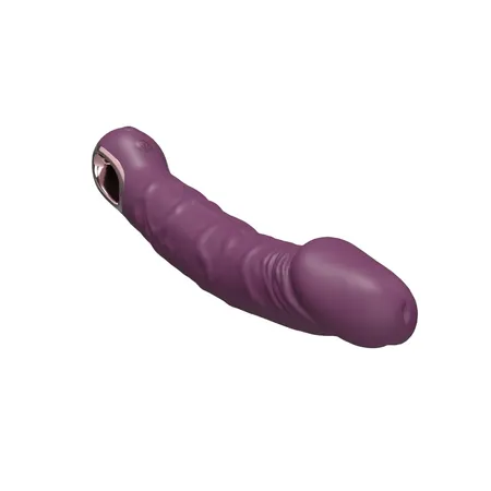 Silikonski vibrator ljubičasti sv