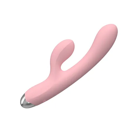 Silikonski vibrator-zec roze sv p