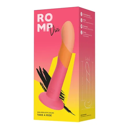Romp Dizi dildo sa usisnom čašom