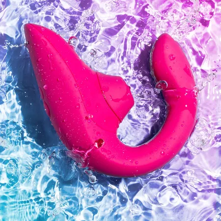 Beskontaktni stimulator klitorisa Vomanizer Blend, malina