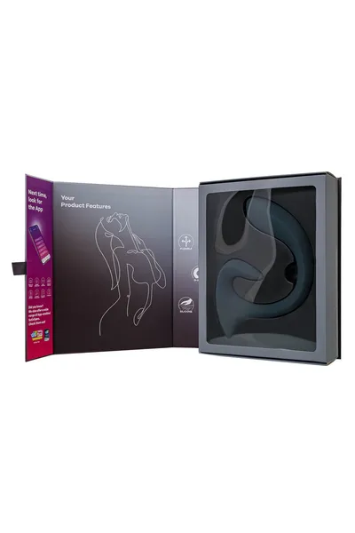 Vibrator za stimulaciju zone G Satisfier G for Goddess 1, tamno siva