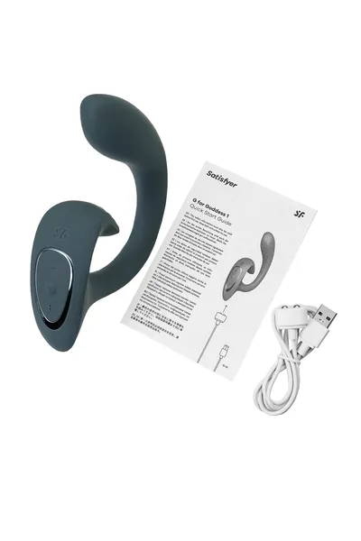 Vibrator za stimulaciju zone G Satisfier G for Goddess 1, tamno siva